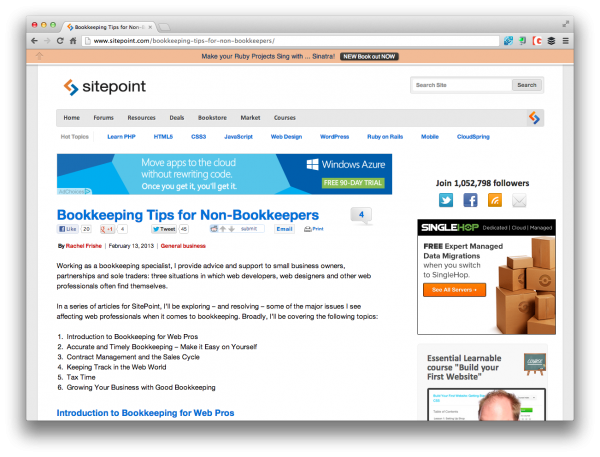 bookkeeping