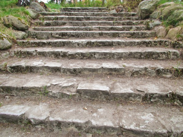 stone stairs