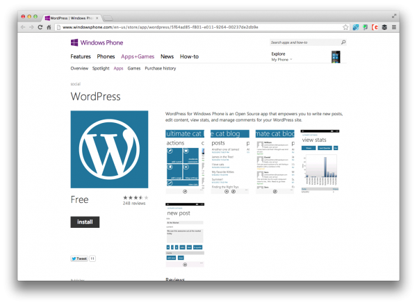 wordpress-windows-phone