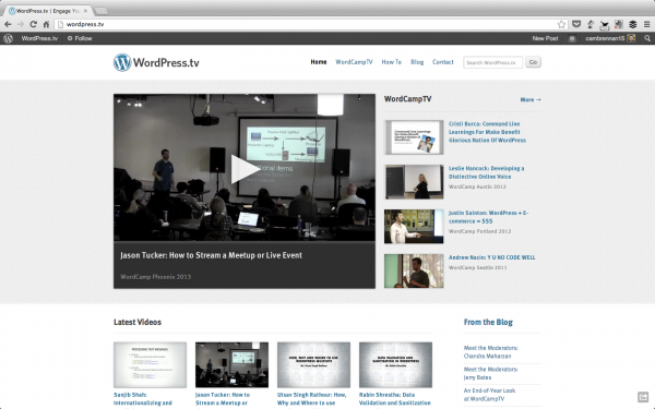 Many videos to choose from on all things WordPress.