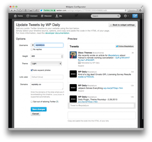 edit-twitter-widget