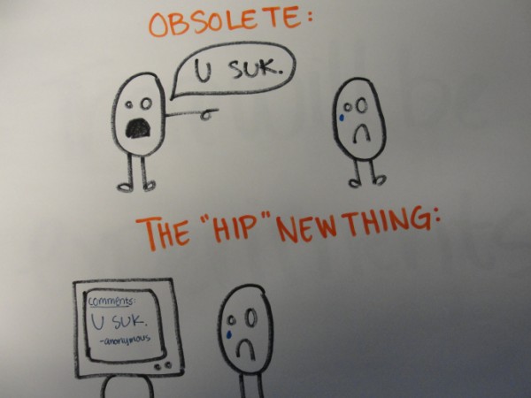 Obsolete or hip?