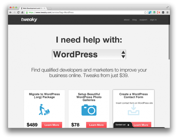 tweaky-wordpress