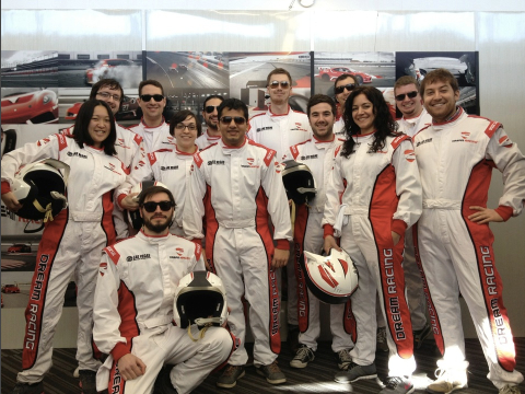 The VIP team in their race suits, so cool!