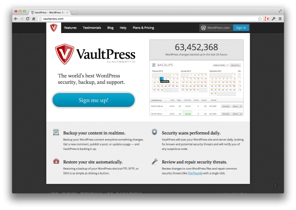 vaultpress