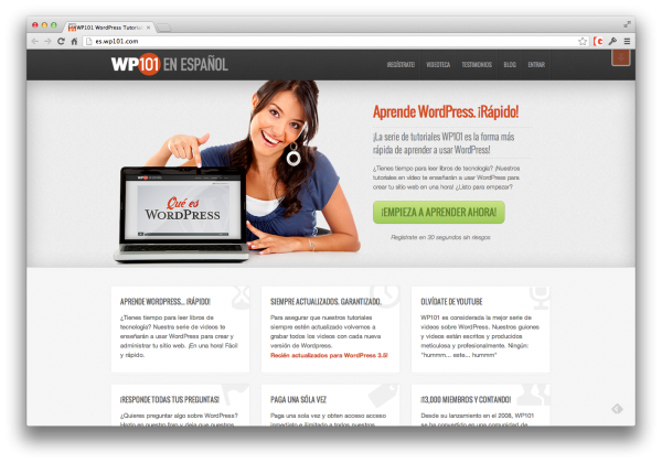 wp101-spanish-site